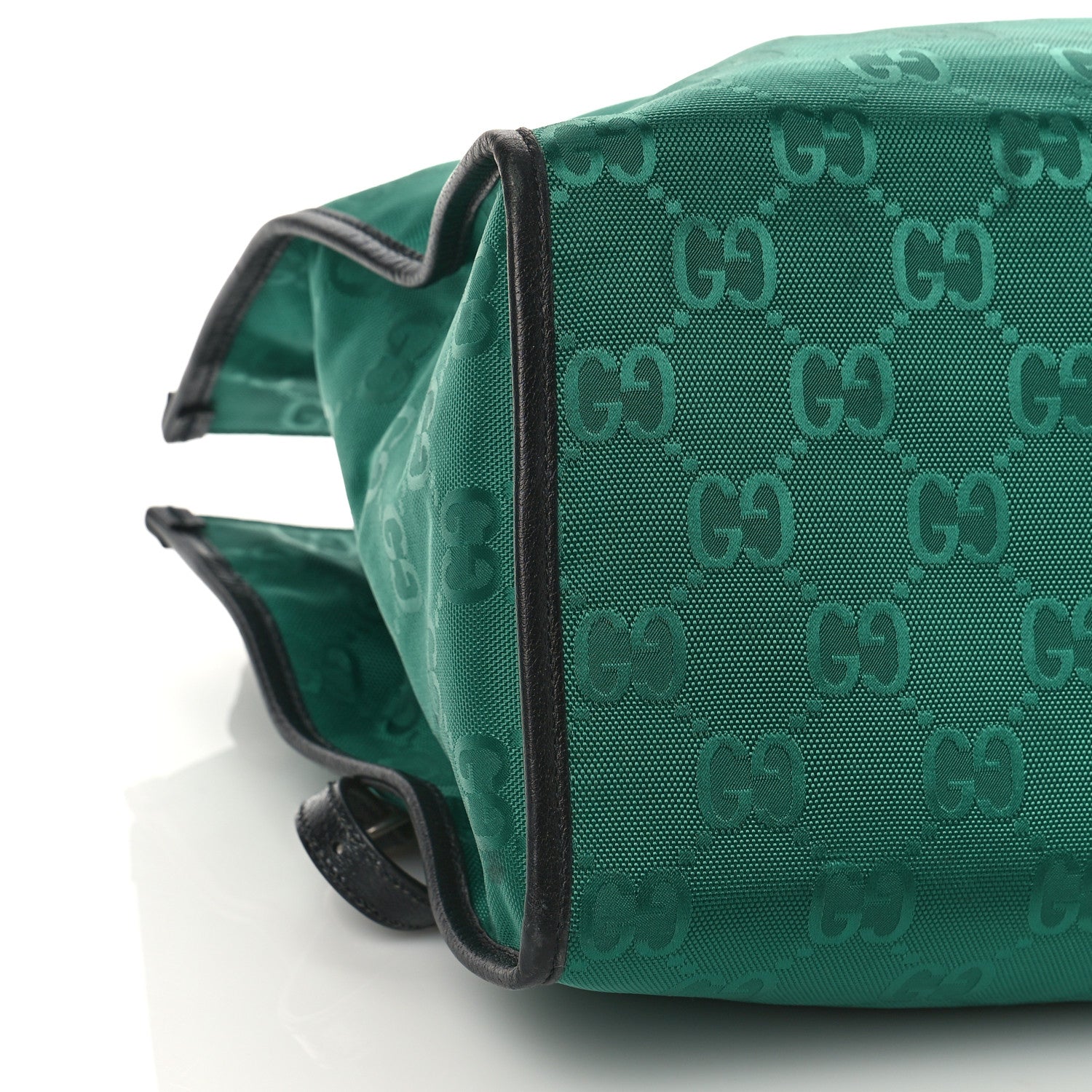 Gucci Econyl Nylon Monogram Large Off The Grid Tote Bag Scrabble Green Black 7 of 11