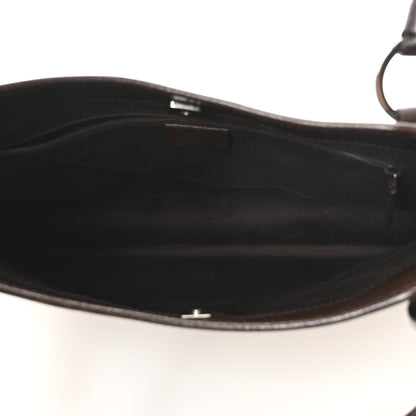 Gucci Monogram Shoulder Bag Dark Brown 5 of 10