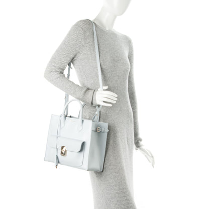 Balenciaga Calfskin Padlock Mini All Afternoon Bleu Cloud 2 of 7