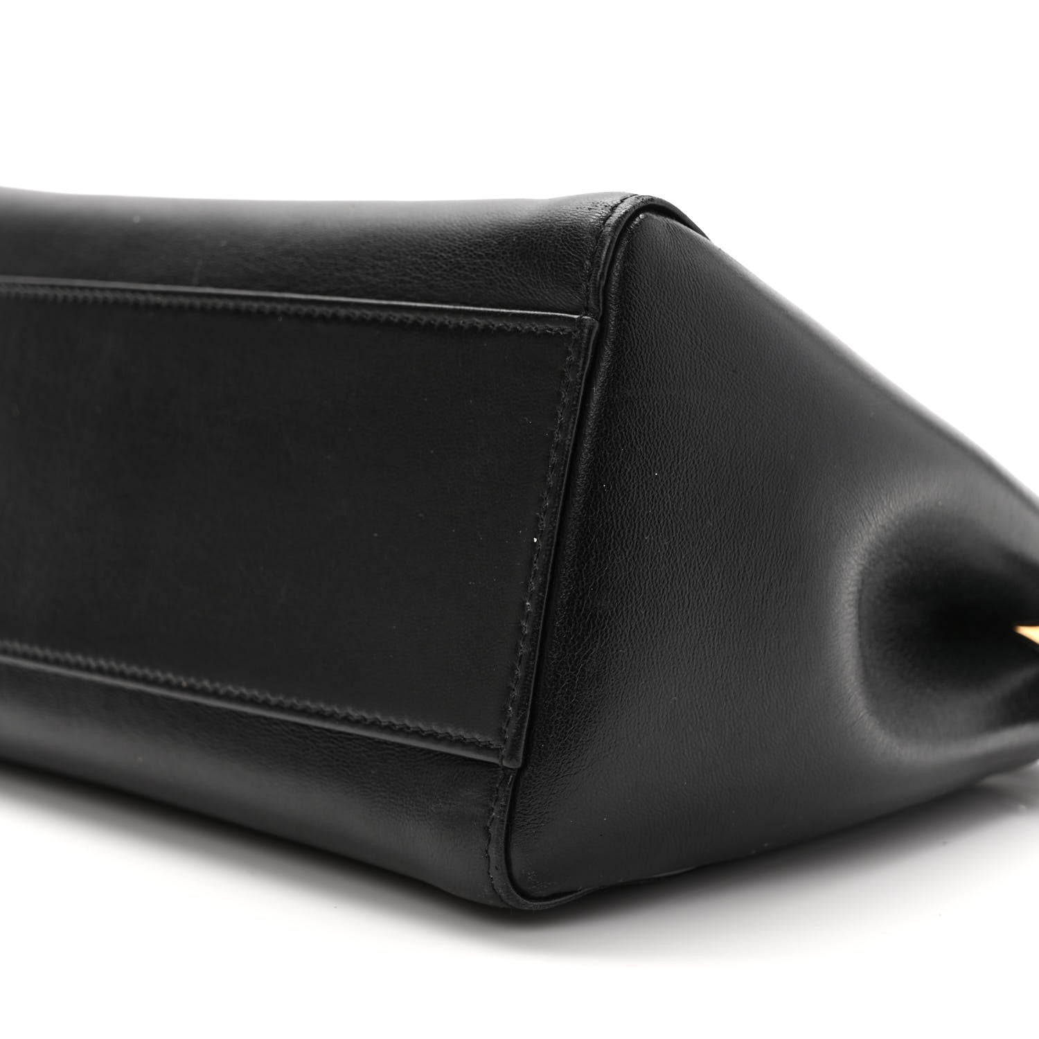 Fendi Nappa Mini Peekaboo Iconic Satchel Black 8 of 8