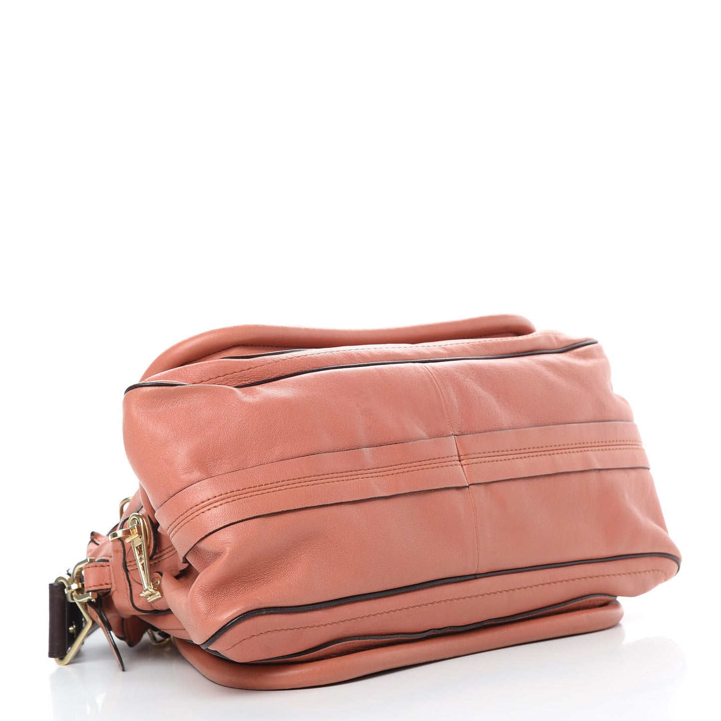 Calfskin Medium Military Paraty Peach Pink