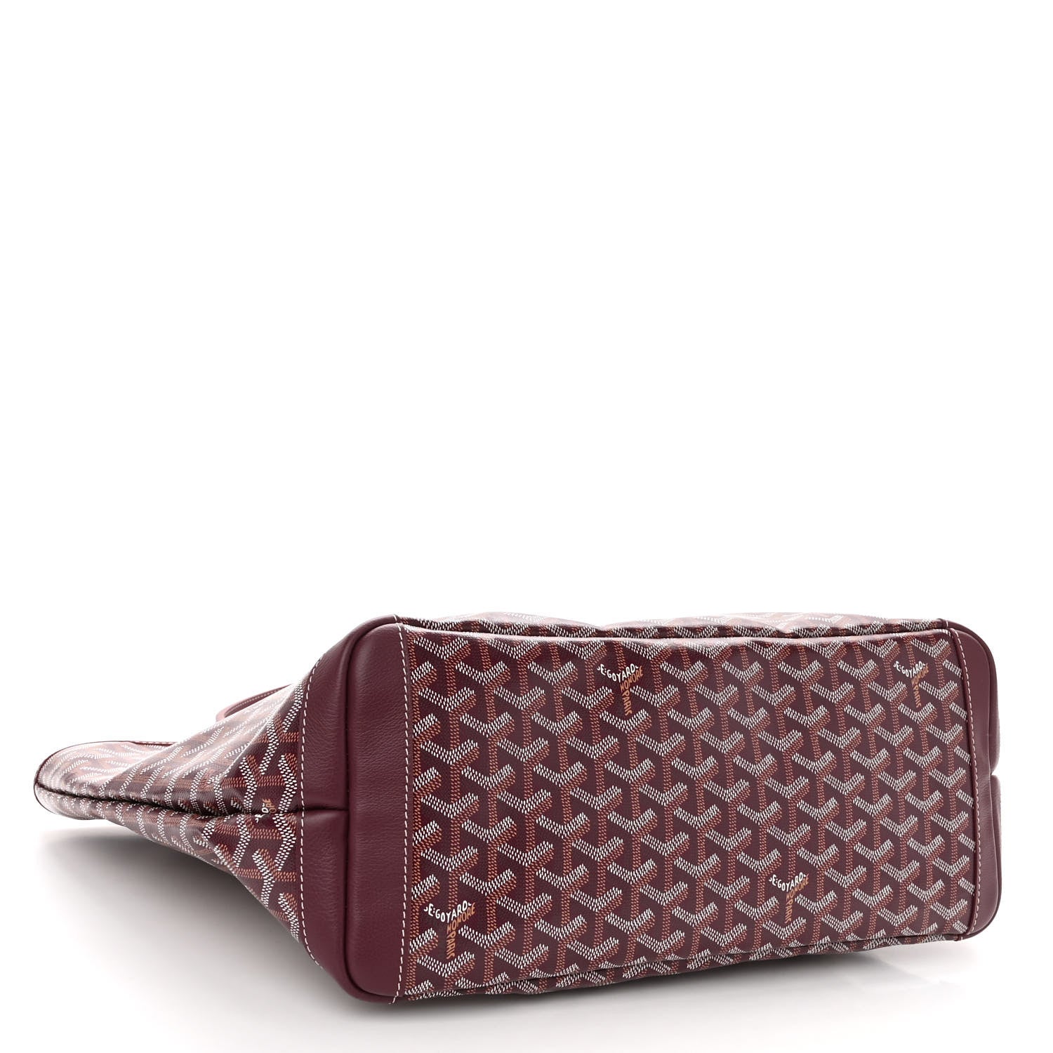 Goyard Goyardine Artois MM Burgundy 4 of 9