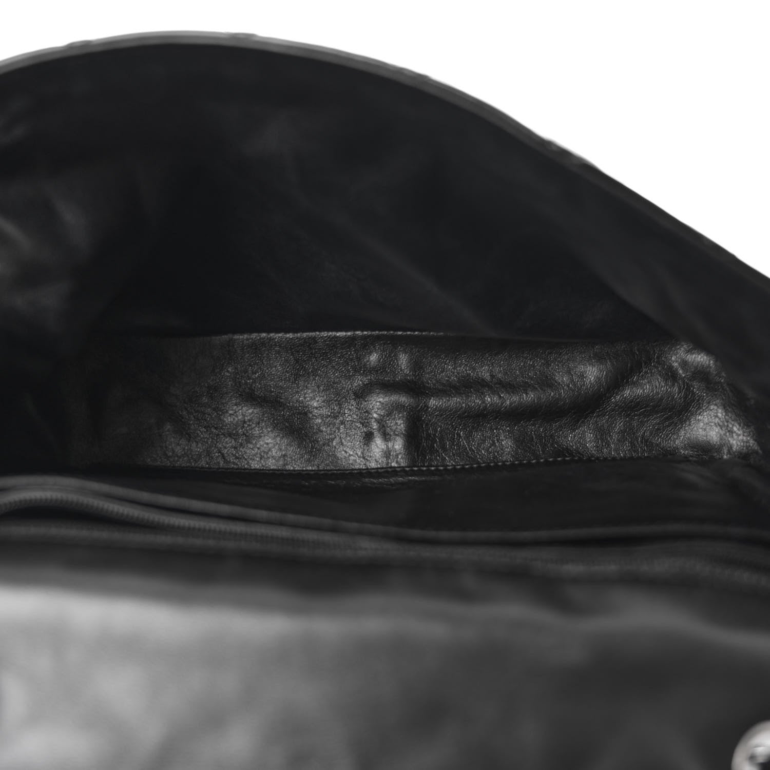 Chanel Patent Quilted Jumbo Single Flap Black 5 of 13