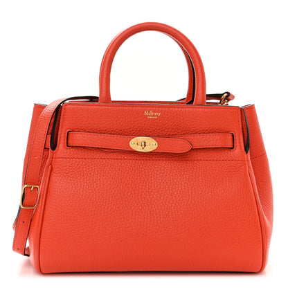 Mulberry Heavy Grain Small Belted Bayswater Tote Hibiscus 1 of 10