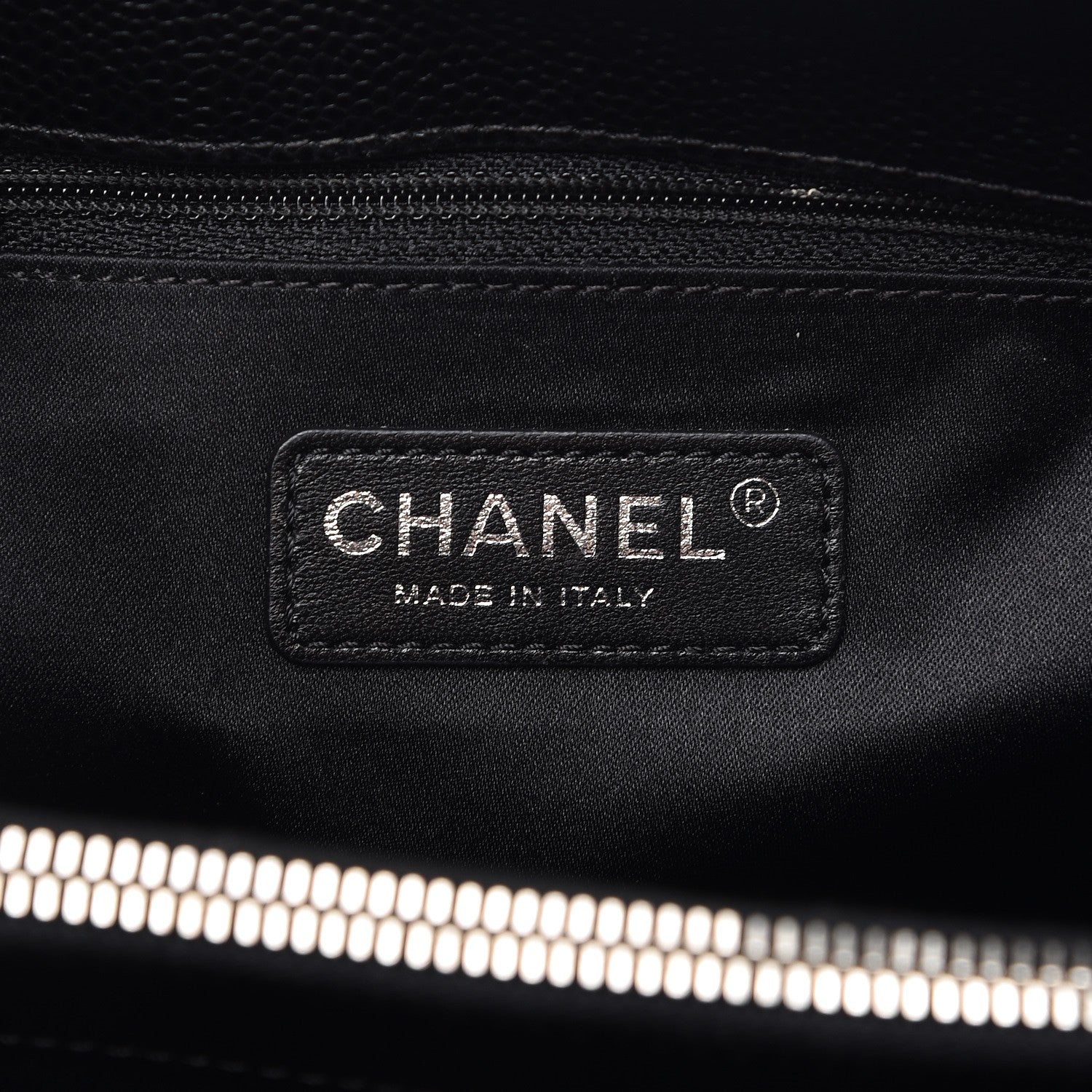 Chanel Caviar Quilted Grand Shopping Tote GST Black 6 of 9