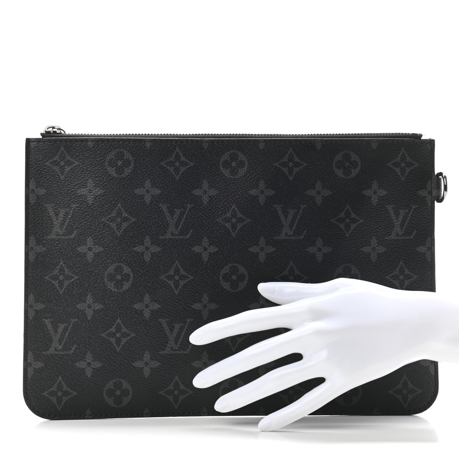 Louis Vuitton Monogram Eclipse Fragment Cabas Light Pochette 2 of 8