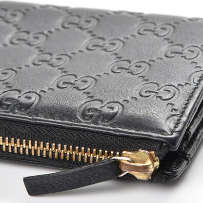Gucci Guccissima Donna Long Wallet Black 8 of 9