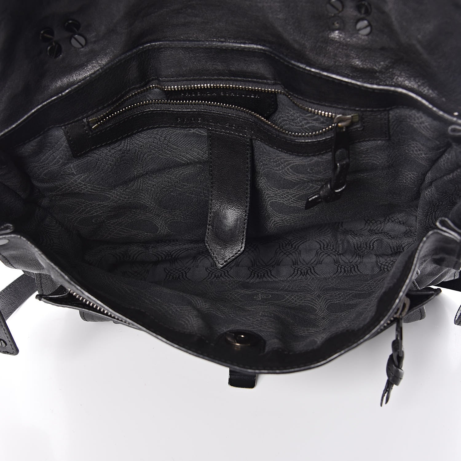 Proenza Schouler Lambskin Medium PS1 Satchel Black 5 of 12