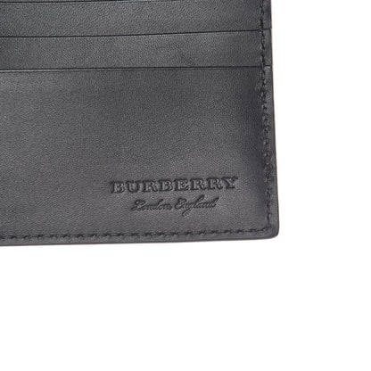 Burberry Haymarket Check BBi-Fold Wallet Black 6 of 11