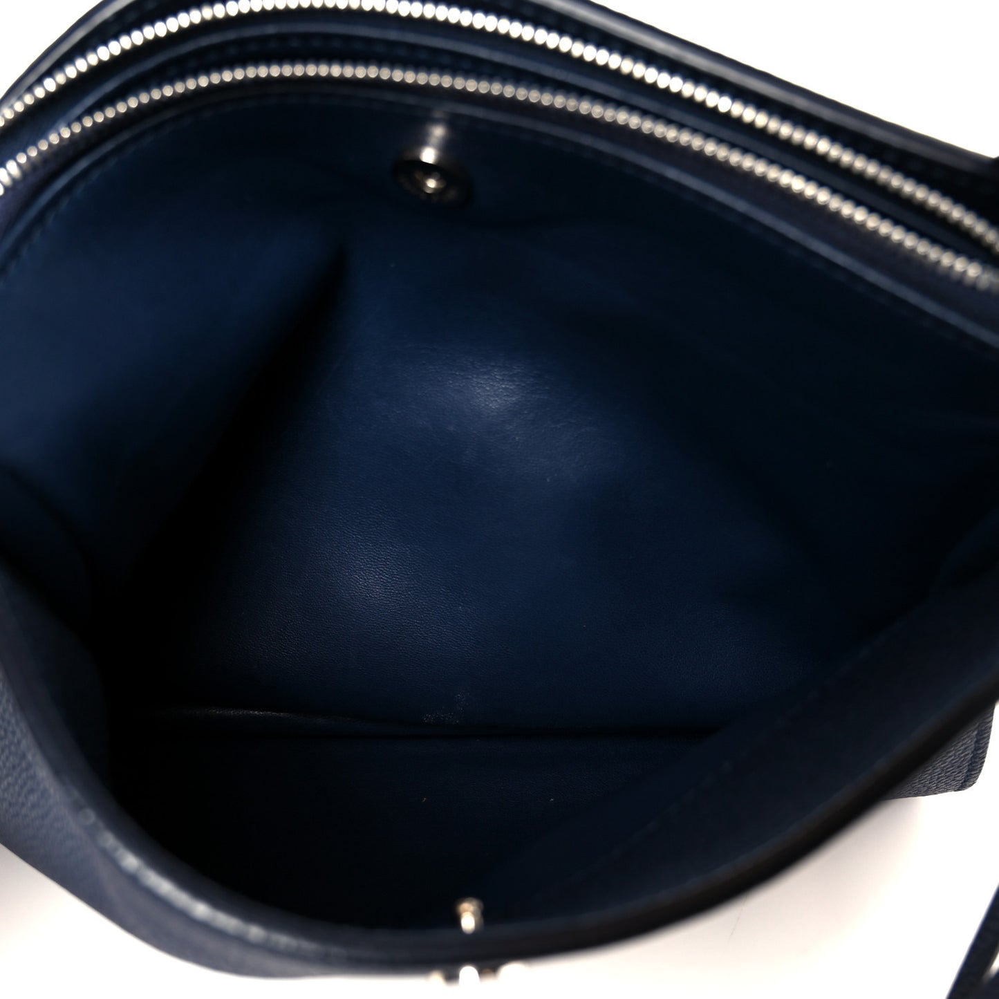 Calfskin Milky Way Odessa Shoulder Bag Navy