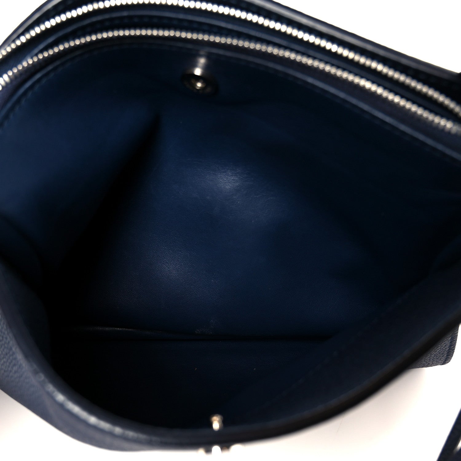 Loro Piana Calfskin Milky Way Odessa Shoulder Bag Navy 6 of 13