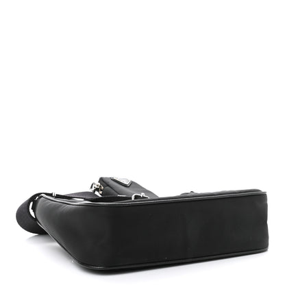 Prada Nylon Re-Edition 2005 Shoulder Bag Black 4 of 12