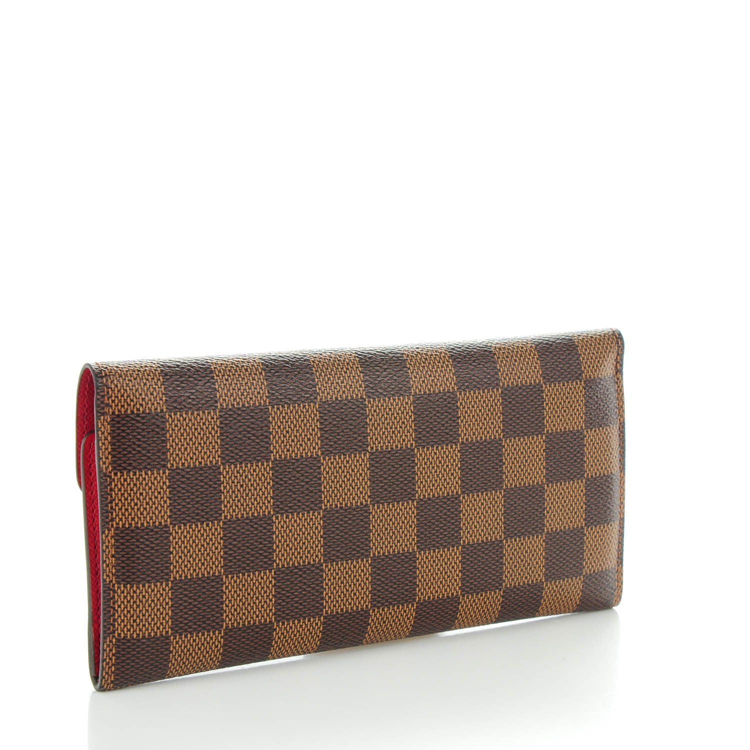 Louis Vuitton Damier Ebene Josephine Wallet Red 3 of 7