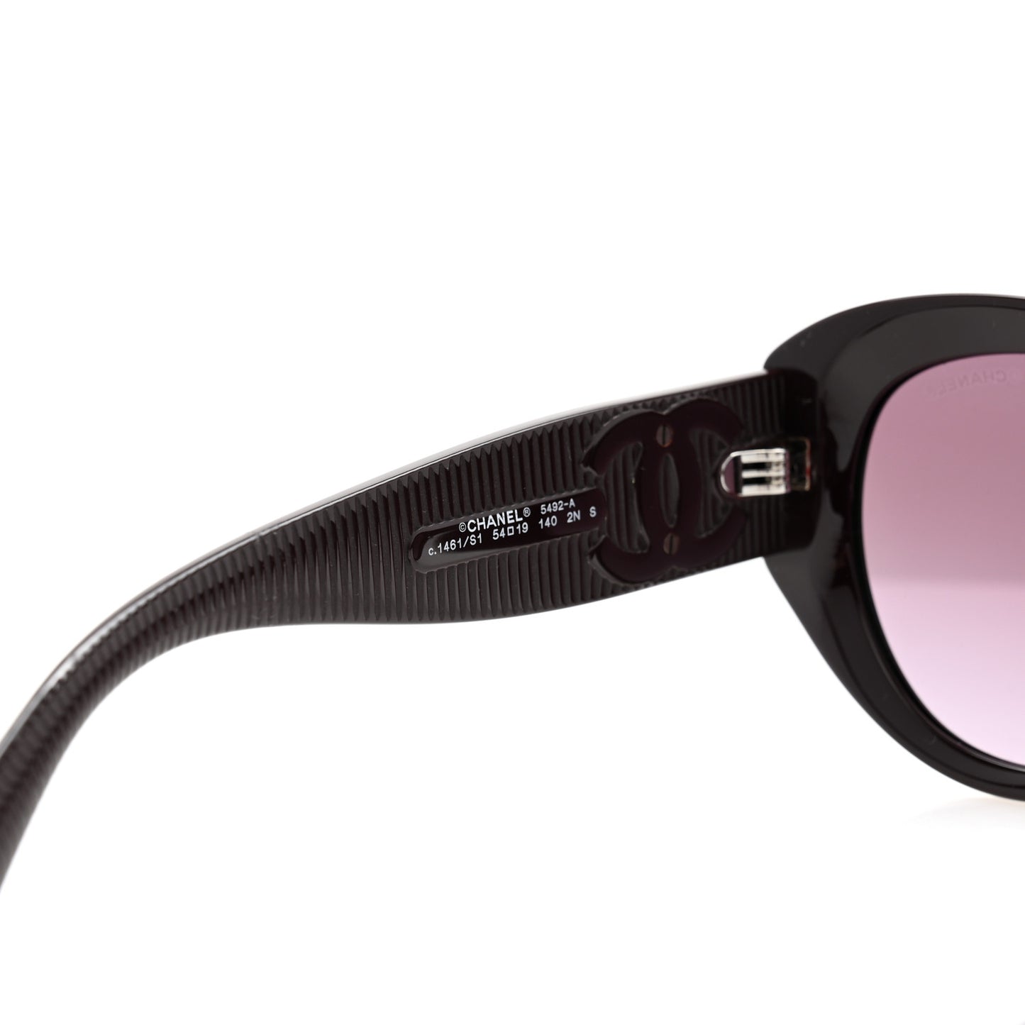 Acetate Butterfly Large CC Sunglasses 5492-A Burgundy