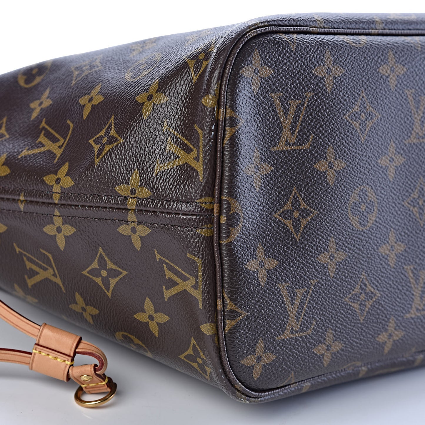 Monogram V Neverfull MM Turquoise