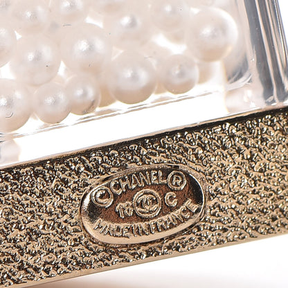 Chanel Pearl Ancient Greek Column Brooch Gold 4 of 5