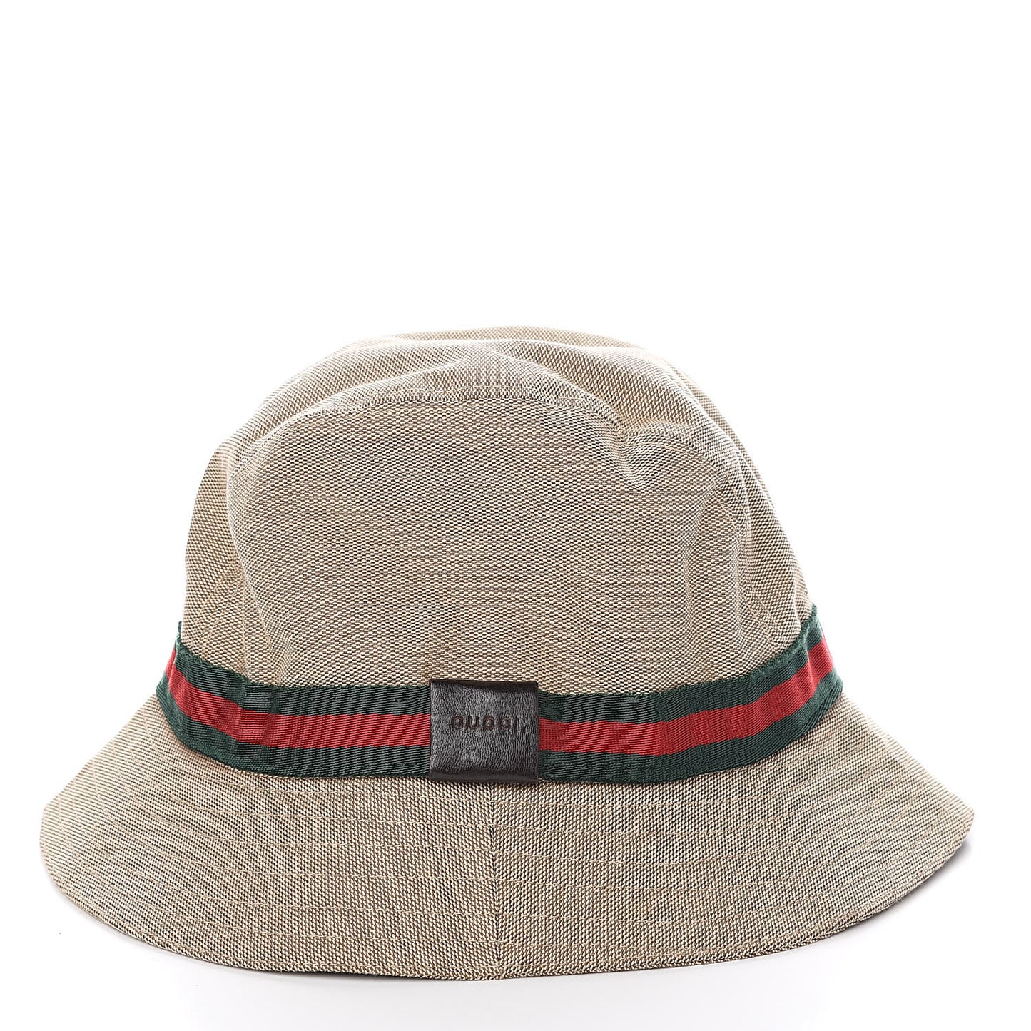 Nylon Web Bucket Hat S Beige