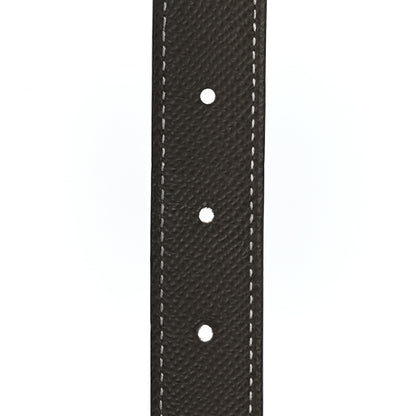 Hermes Swift Epsom 24mm H au Carre Twist Belt 85 Gold Etoupe 4 of 4