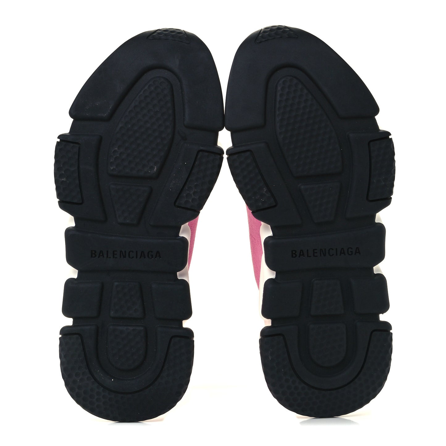 Neoprene Knit Bi-Color Sole Womens Speed Sneakers 35 Pink White Black