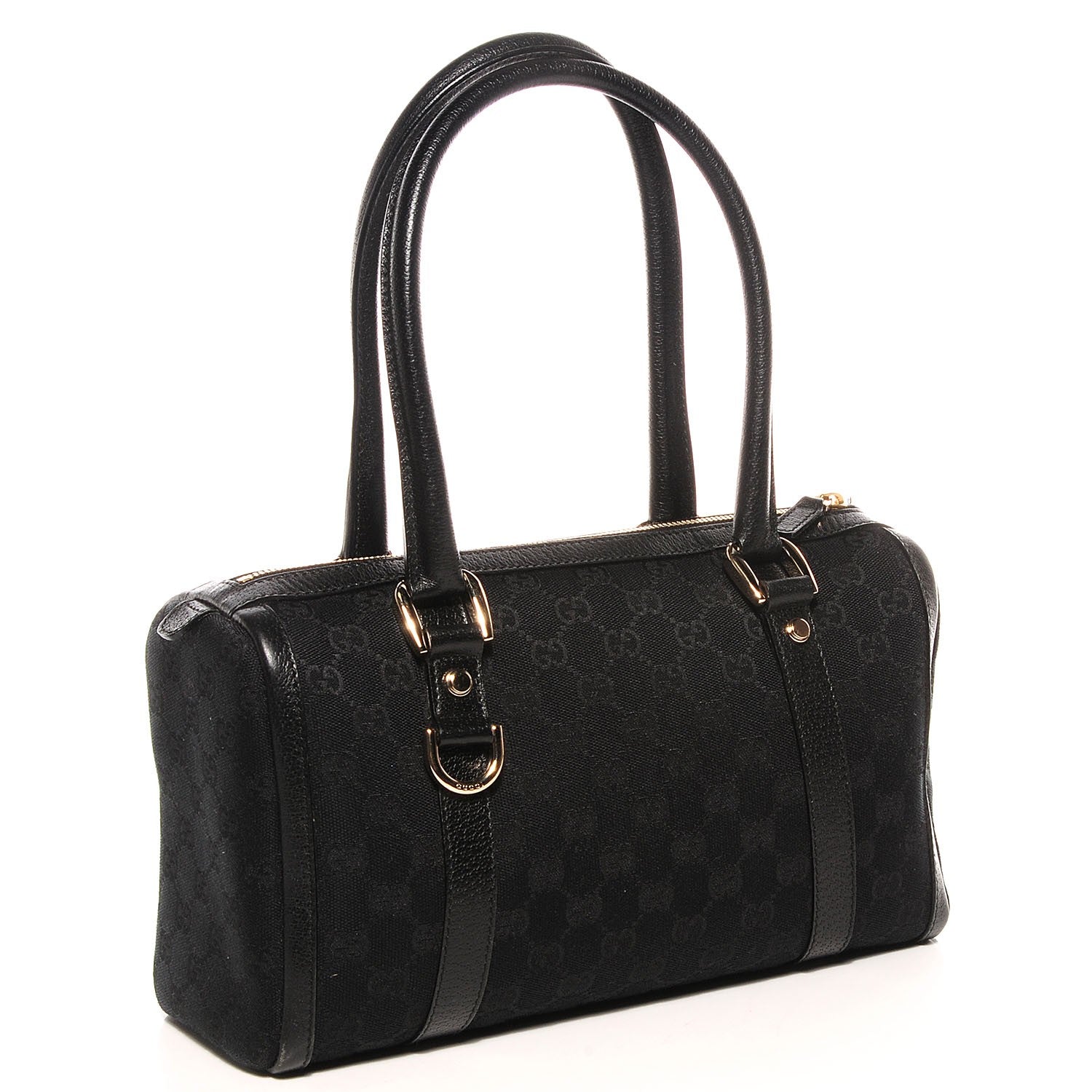 Gucci Monogram Small Abbey Boston Black 4 of 8