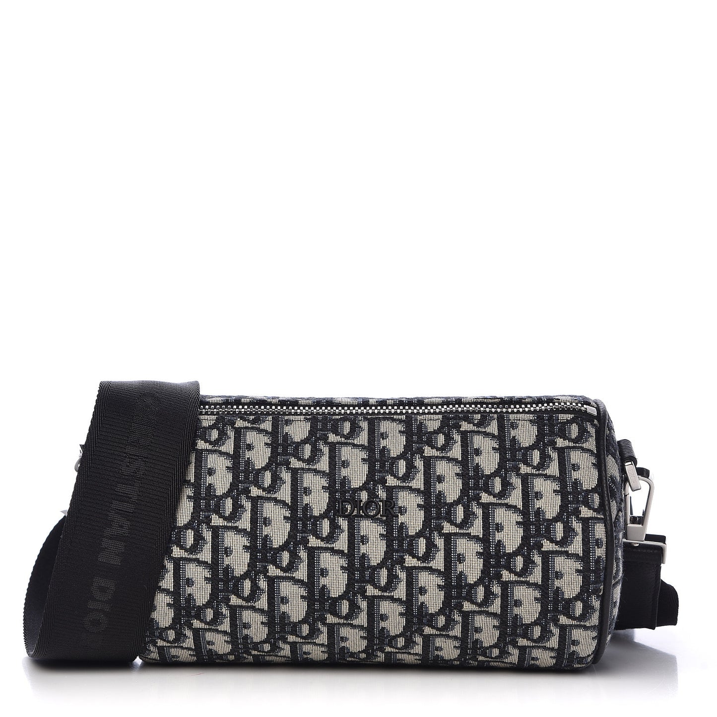 Oblique Roller Messenger Bag Blue