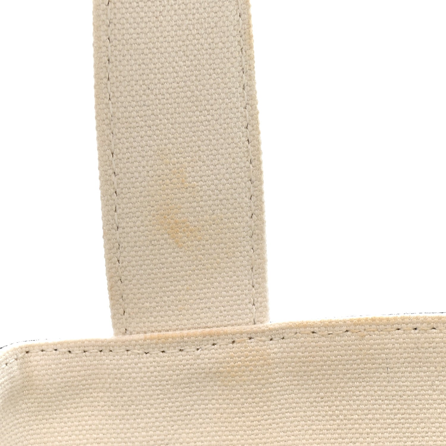 Chanel Canvas Small Coco Window Tote Black White 13 of 14