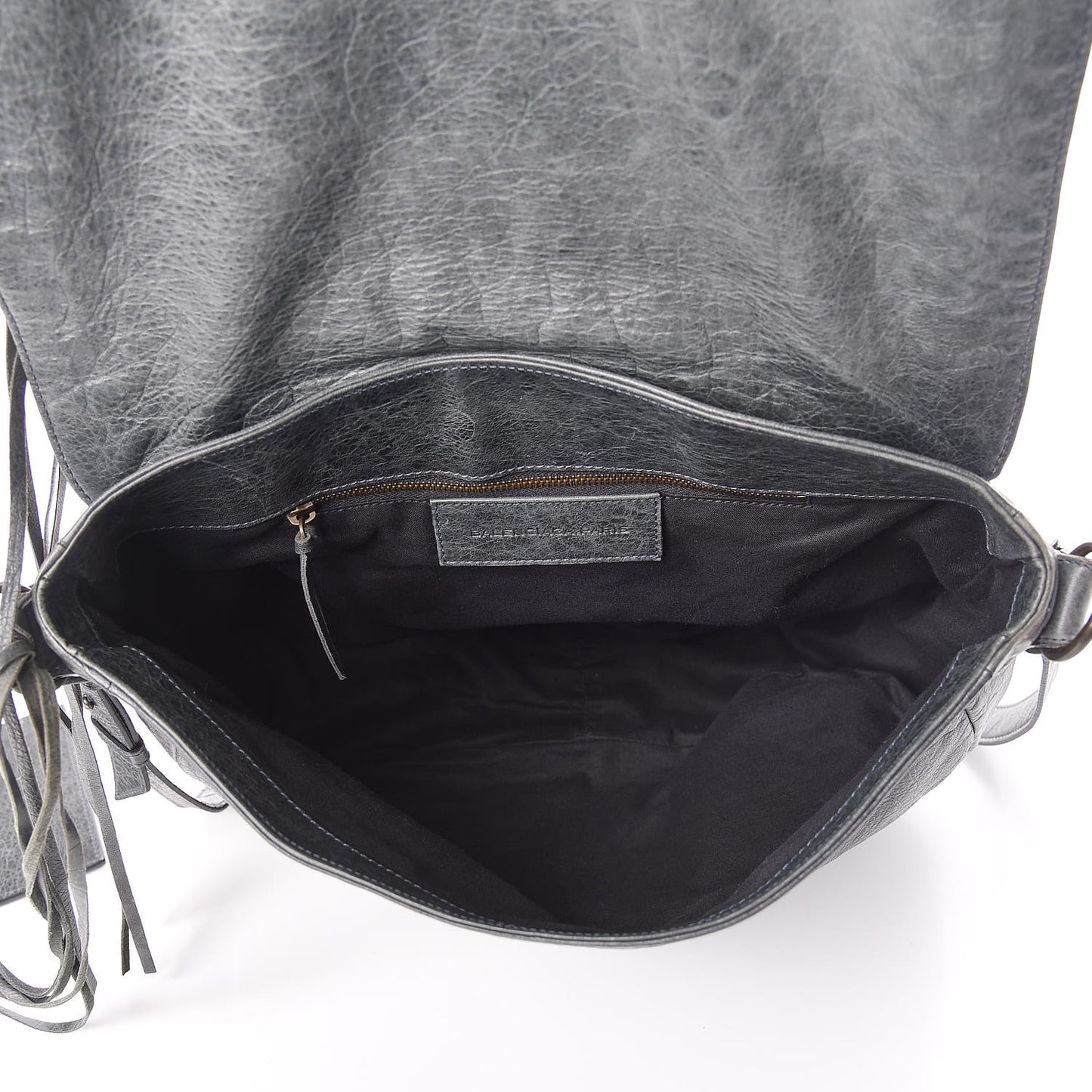 Agneau Classic Hardware Folk Messenger Anthracite
