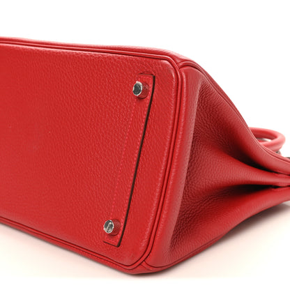 Hermes Togo BIRKIN 30 Rouge Vif 10 of 10