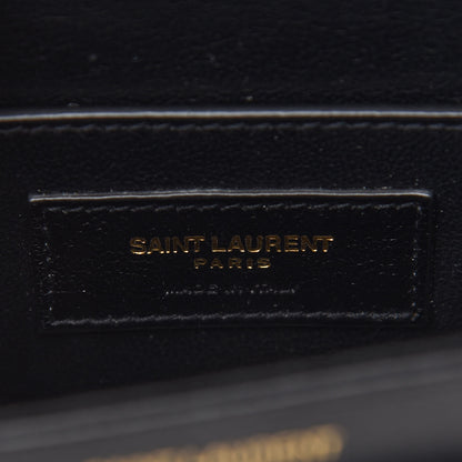 Saint Laurent Calfskin Le 61 Shoulder Bag Black 6 of 8