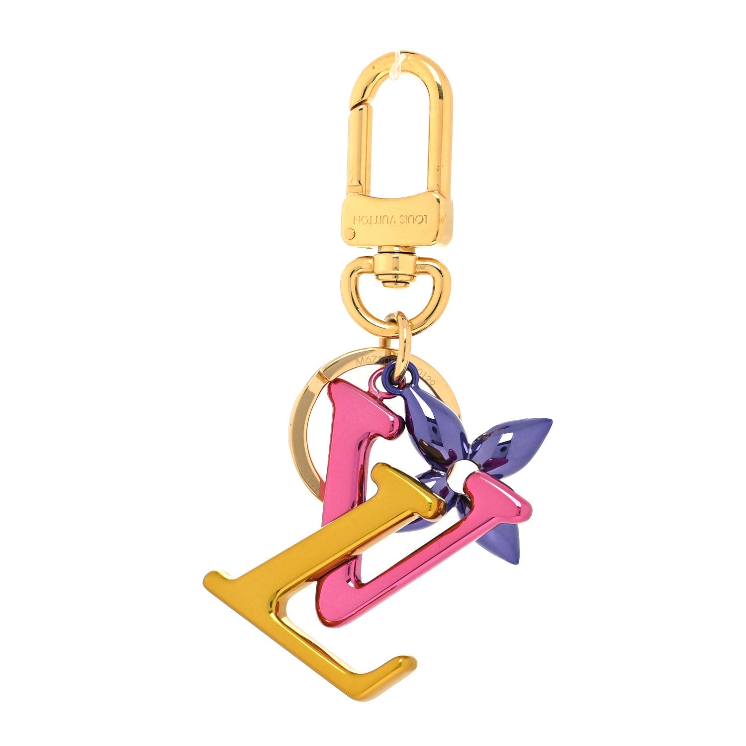 Louis Vuitton LV New Wave Bag Charm Key Holder Multicolor 1 of 5