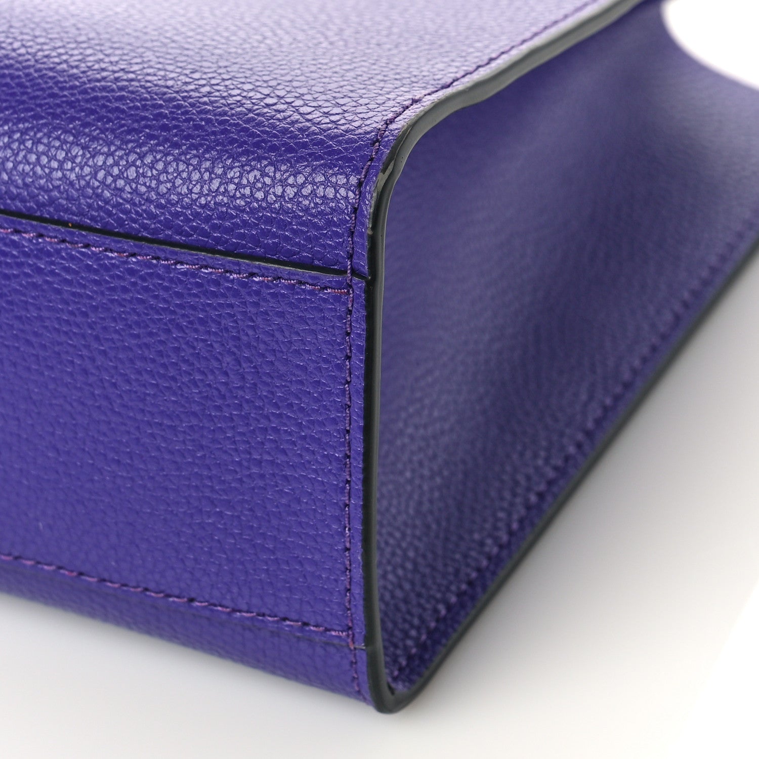 Marc Jacobs Calfskin Mini Grind Tote Bag Heliotrope 8 of 8