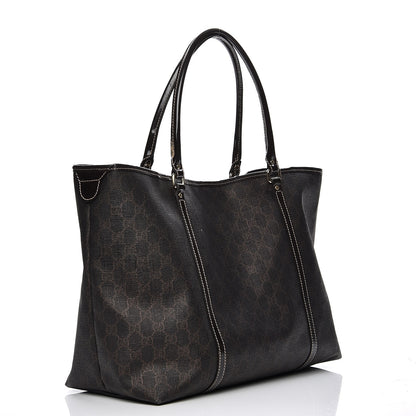 Gucci GG Plus Monogram Large Joy Tote Dark Brown 3 of 22