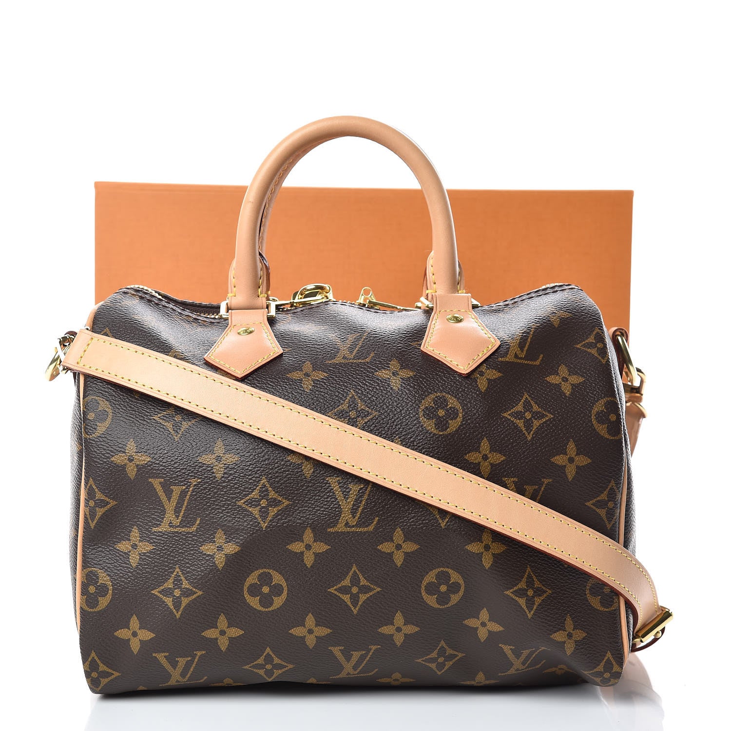 Louis Vuitton Monogram Speedy Bandouliere 25 10 of 10