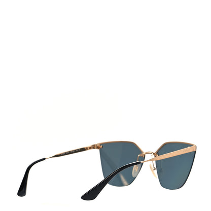 Prada Polarized Cat Eye Sunglasses SPR 68T Black 4 of 8