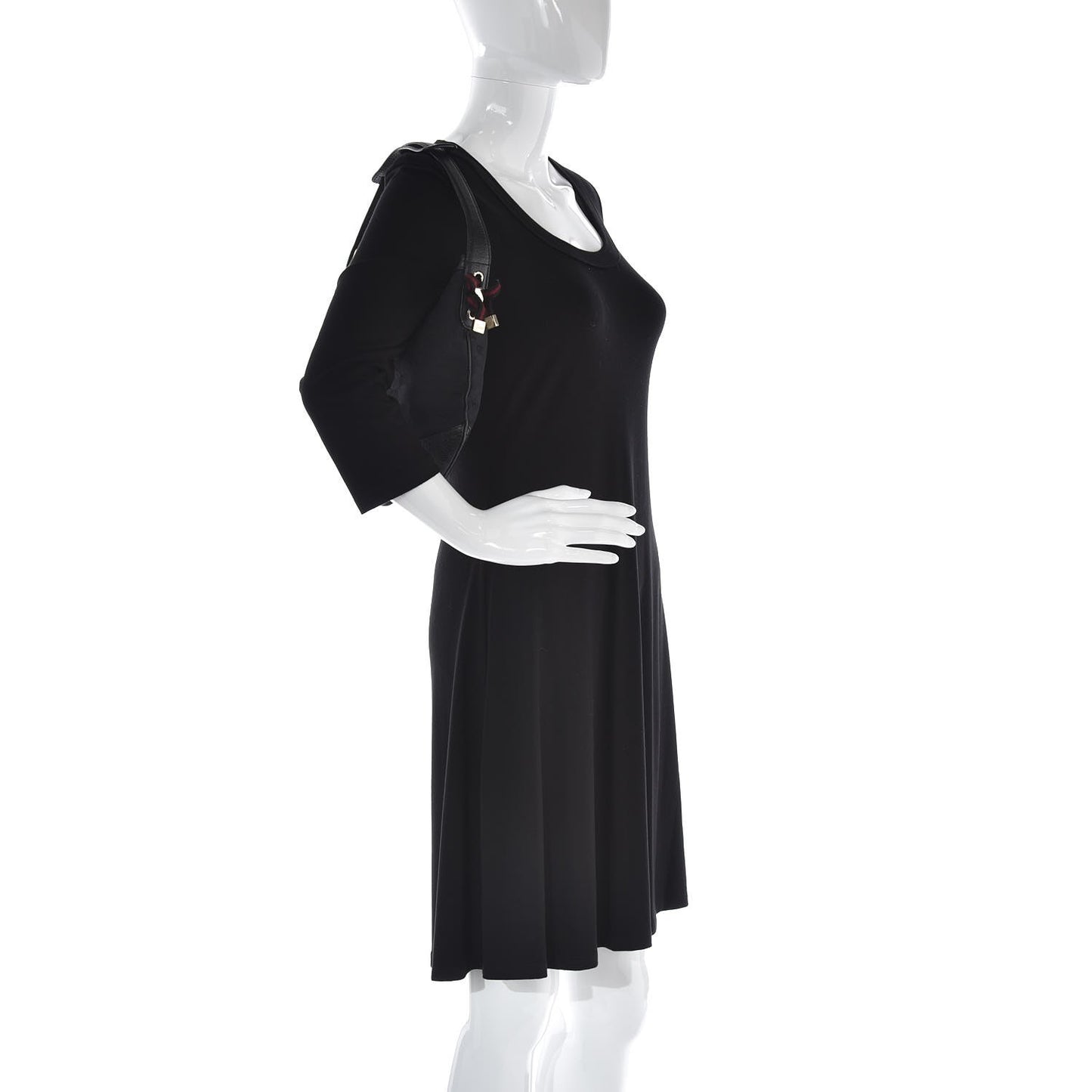 Monogram Small Princy Hobo Bag Black