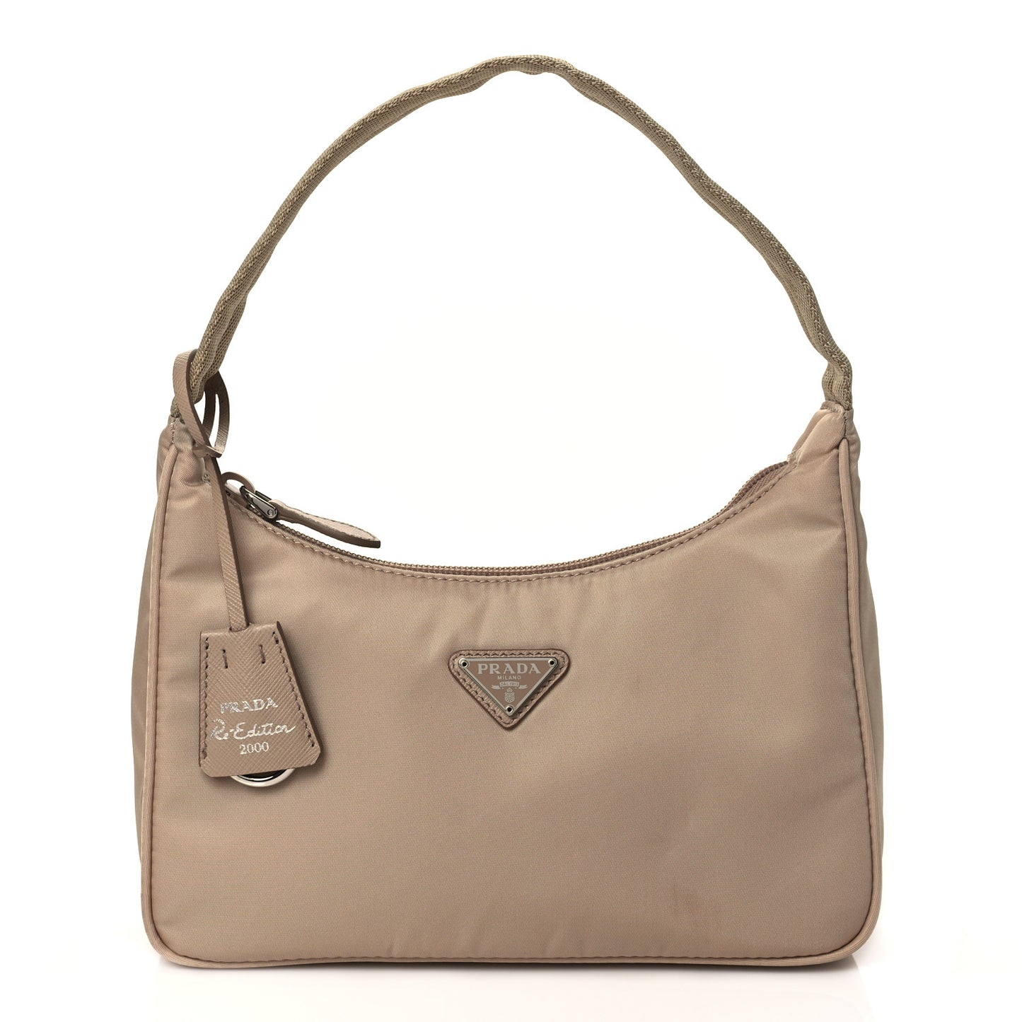 Tessuto Nylon Mini Re-Edition 2000 Bag Cammeo