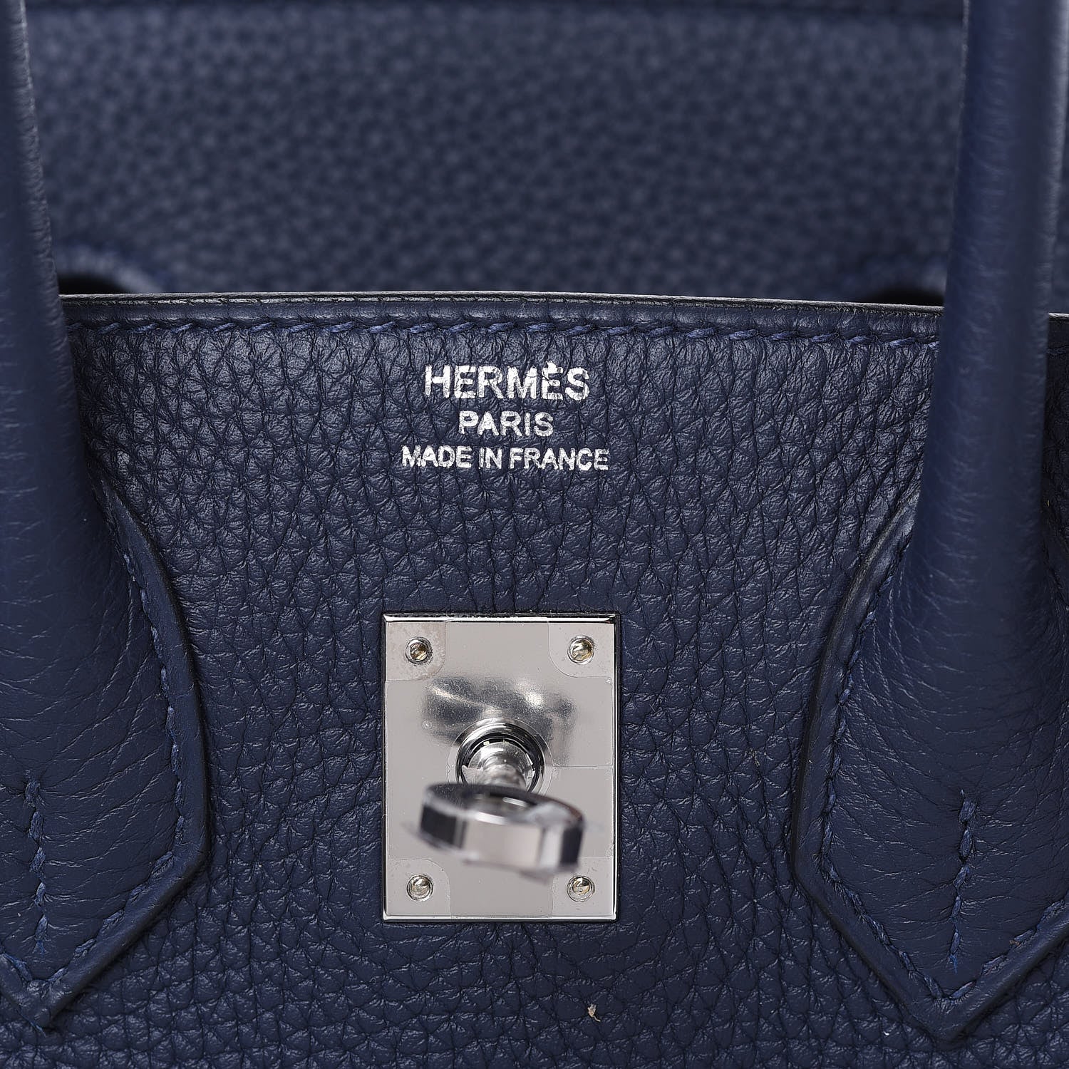 Hermes Togo Birkin 25 Bleu Nuit 10 of 31