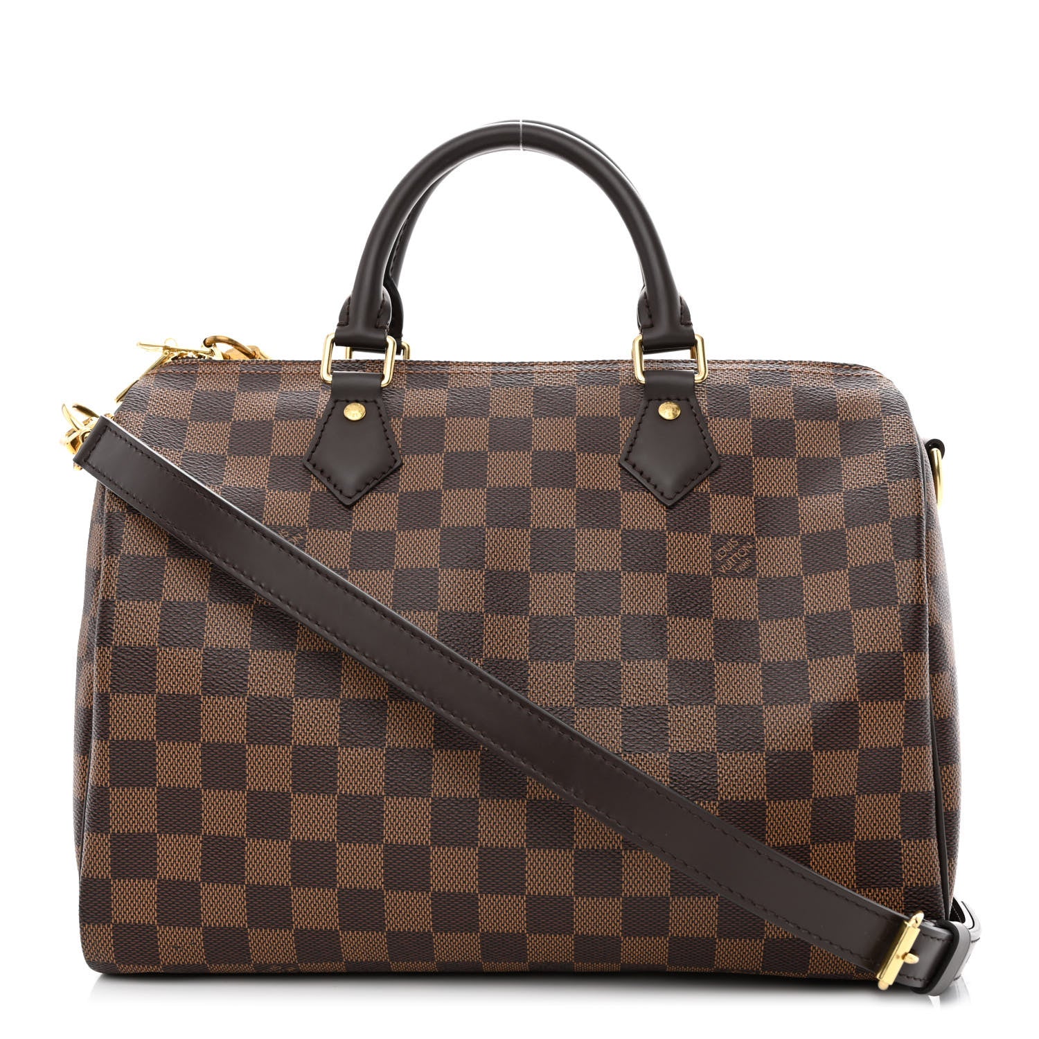 Louis Vuitton Damier Ebene Speedy Bandouliere 30 1 of 10
