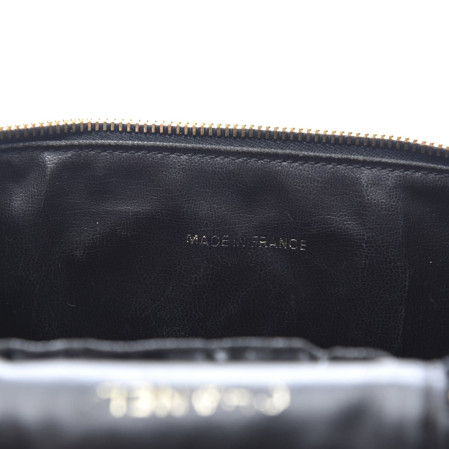 Caviar Cosmetic Vanity Bag Black