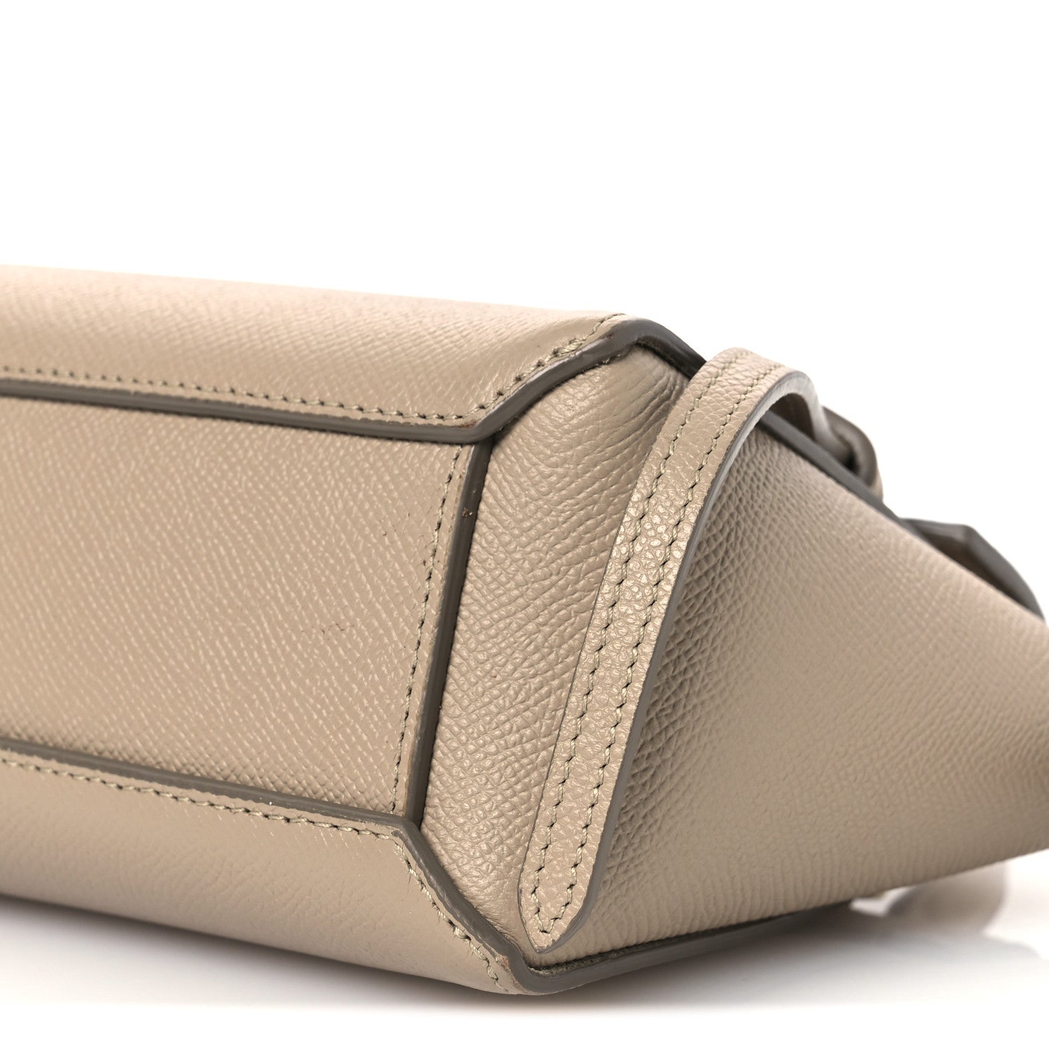 Celine Grained Calfskin Pico Belt Bag Light Taupe 10 of 13