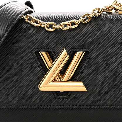 Louis Vuitton Epi Twist Shoulder Bag PM Black 8 of 10