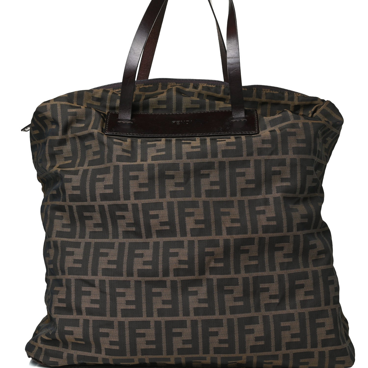 Fendi Zucca Shopping Tote Tobacco 7 of 24