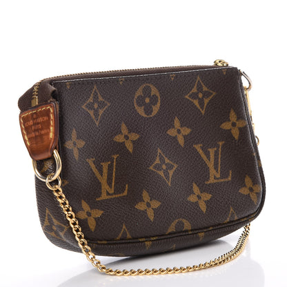 Louis Vuitton Monogram Mini Pochette Accessories 3 of 9