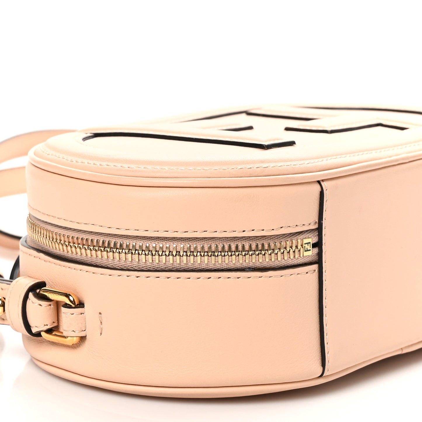 Vitello Grace Matte O'Lock Mini Camera Case Light Rose