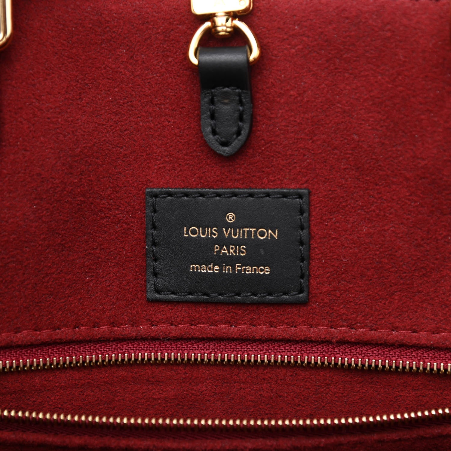 Louis Vuitton Empreinte Monogram Giant Onthego MM Black Beige 6 of 10