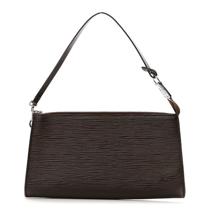 Louis Vuitton Epi Pochette Accessories 24 Moka 1 of 9