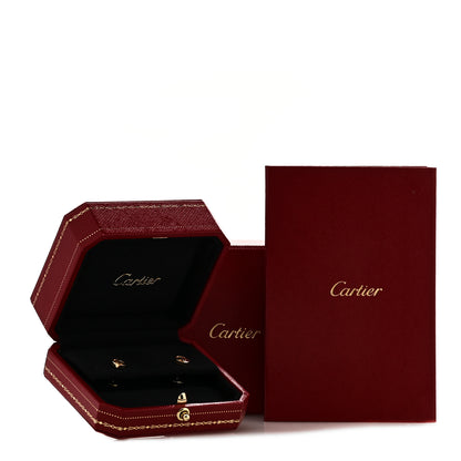 Cartier 18K Yellow Gold LOVE Earrings 5 of 5