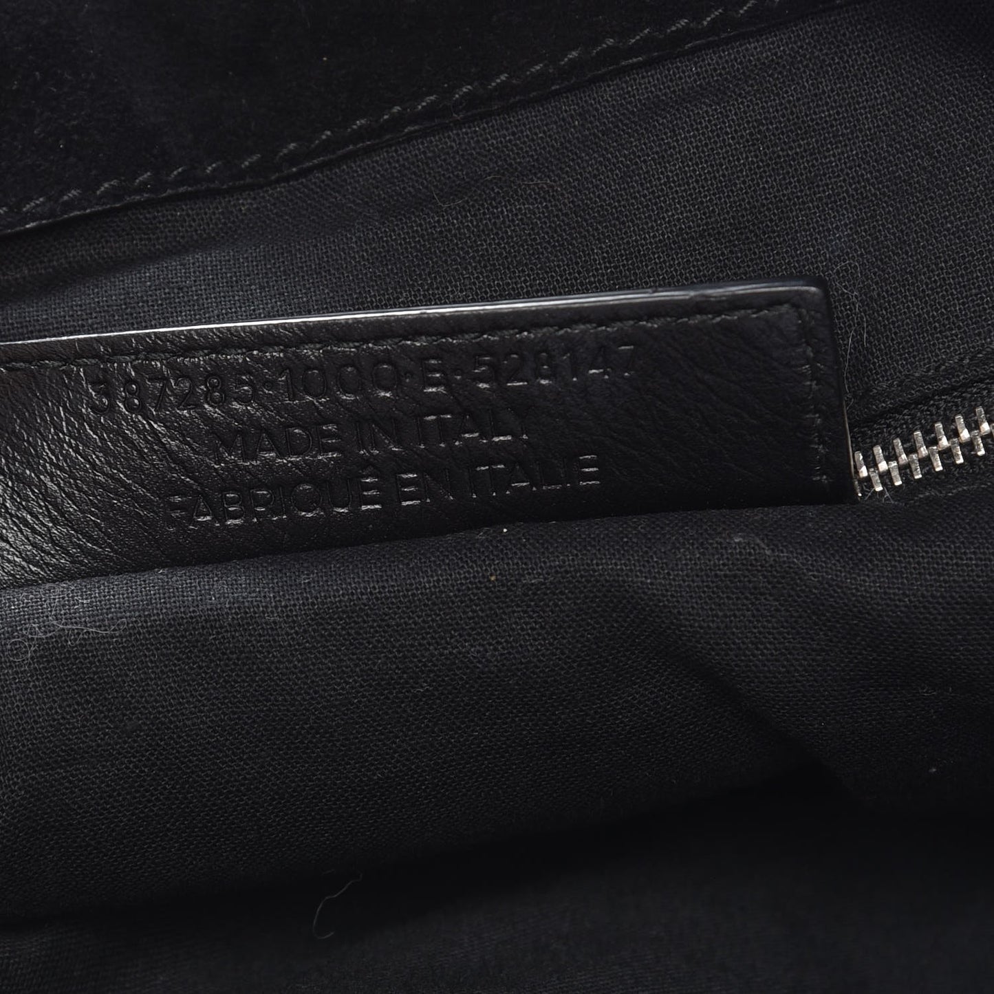 Suede Shearling Classic Silver Hardware Traveler Backpack Black