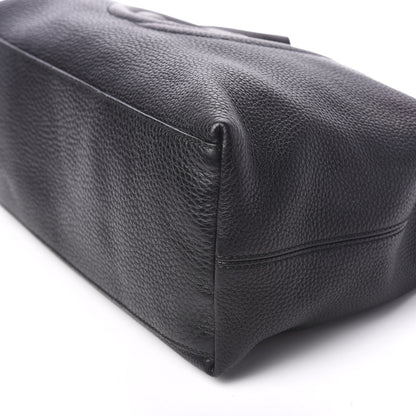 Gucci Pebbled Calfskin Medium Soho Chain Shoulder Bag Black 8 of 9