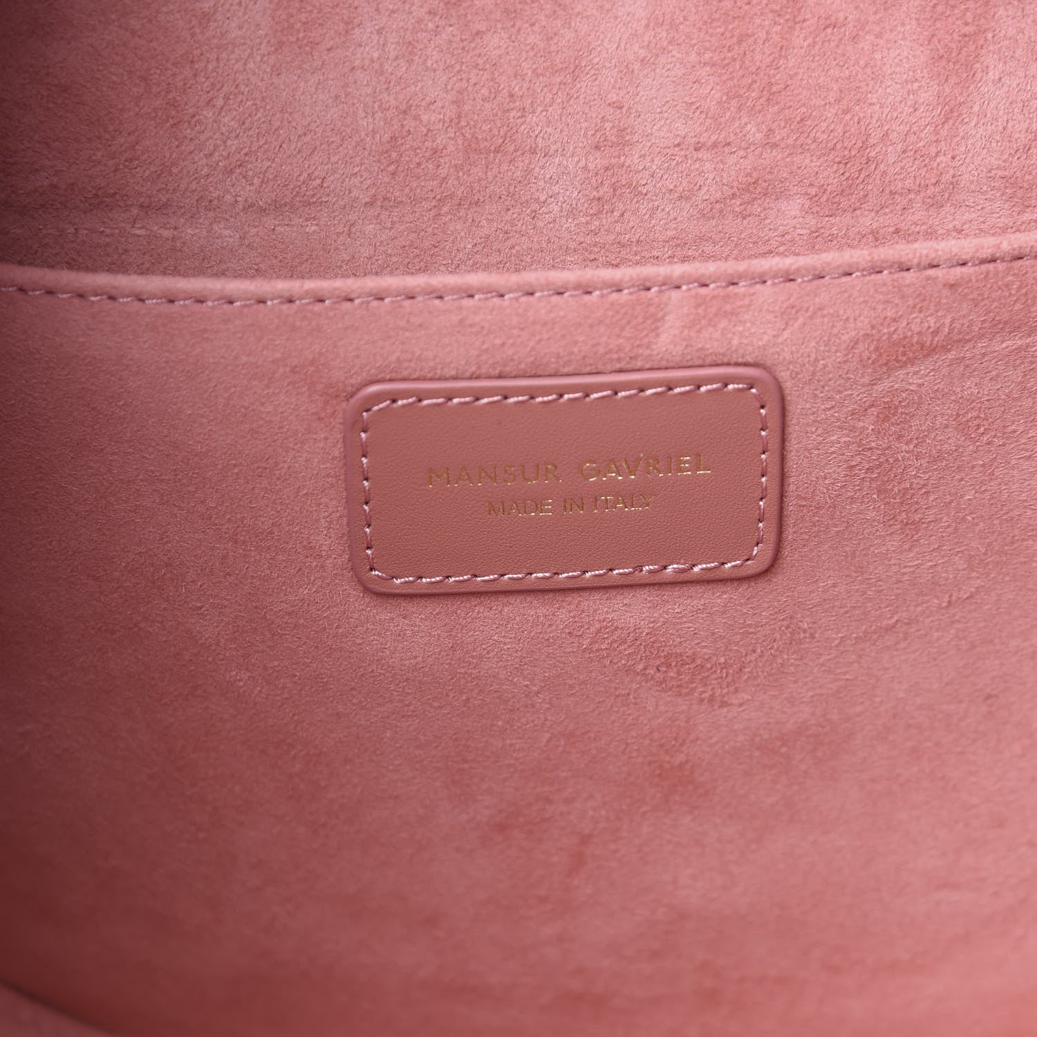 Mansur Gavriel Calfskin Circle Crossbody Blush 5 of 8